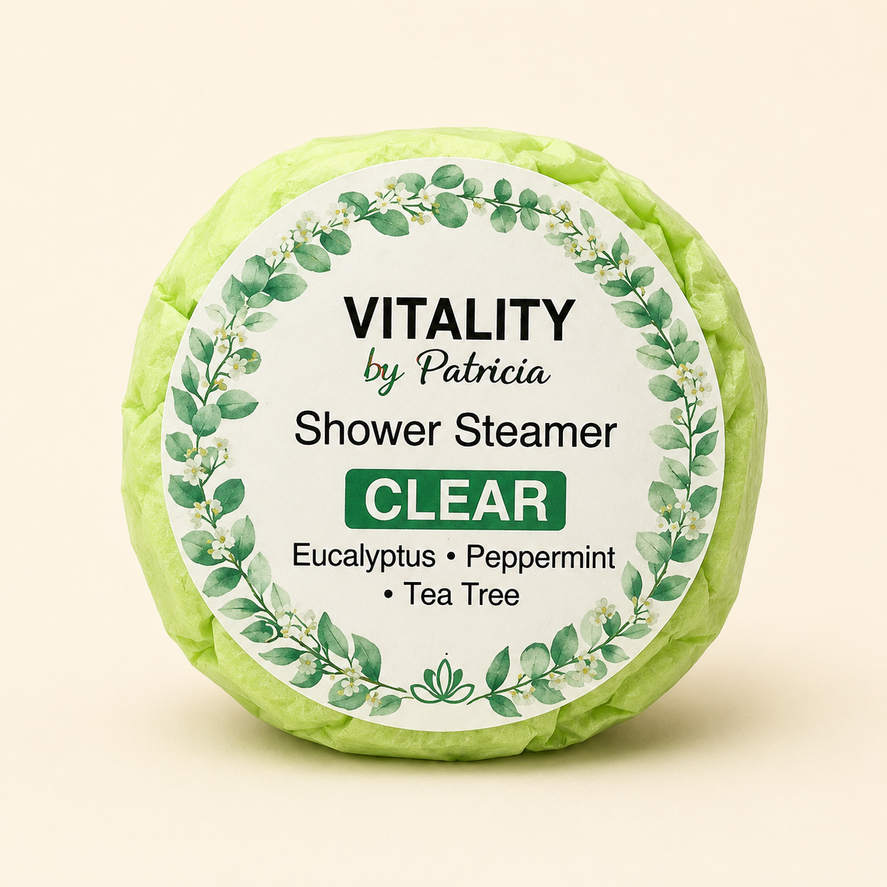 Clear Shower Steamer
